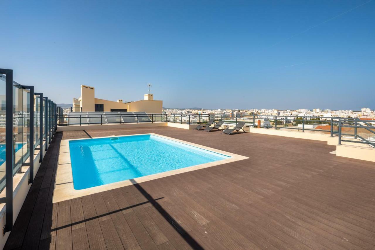 Oceanfront: Luxury Magnificent Views And Pool Apartment Olhão Exterior photo